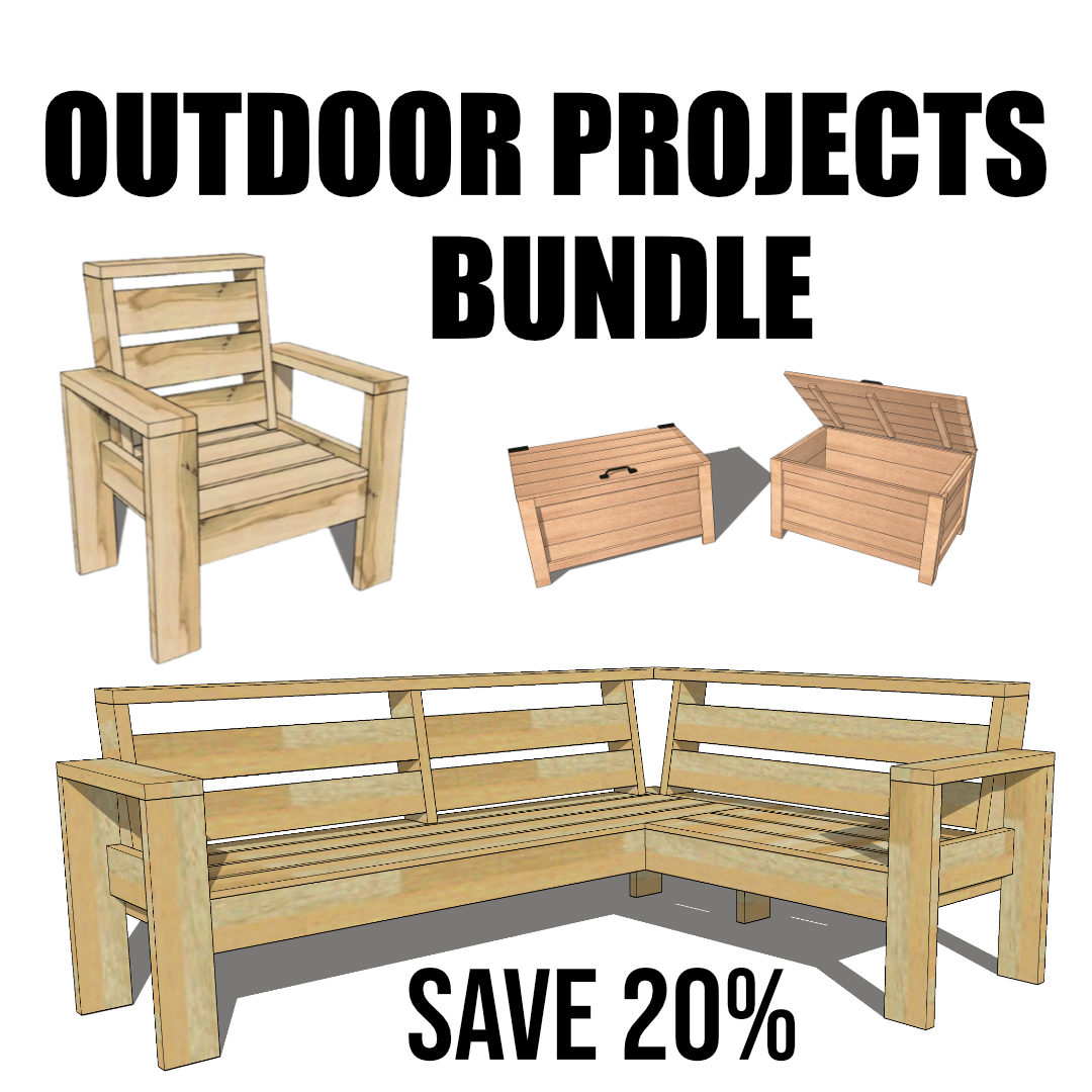 Outdoor Furniture Projects Bundle 3 Woodworking Plans 731 Woodworks
