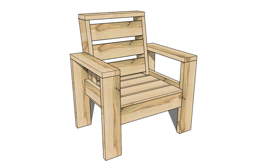 Outdoor Furniture Projects Bundle | 3 Woodworking Plans